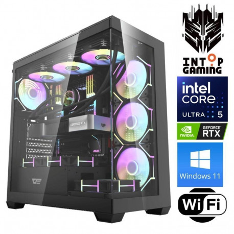 INTOP Ultra 5  225F 16GB DDR5 1TB SSD M.2 NVME+4TB RTX5050 8GB WiFi WIN11