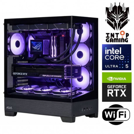 INTOP Ultra 5  225F 32GB DDR5 1TB SSD M.2 NVME+4TB RTX5060Ti 8GB WiFi no-OS