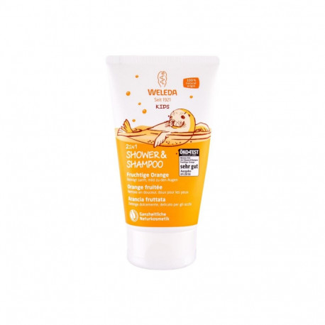 Weleda Kids 2in1 Shower & Shampoo Fruity Orange (150ml)