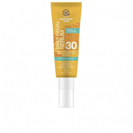 AUSTRALIAN GOLD päevane näoseerum SPF30 veekindel 50ml