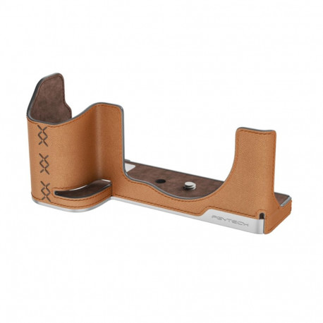 PGYTECH Leather Camera Case (For FUJIFILM X S20 Clay Brown)