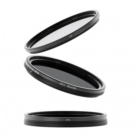 Urth 86mm UV, Circular Polarizing (CPL), ND2 400 Lens Filter Kit