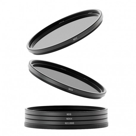 Urth 67mm ND2, ND4, ND8, ND64, ND1000 Lens Filter Kit (Plus+)