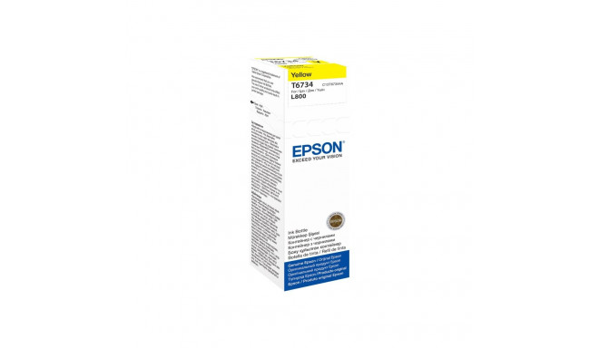 EPSON tindipudel T6734 70ML, kollane