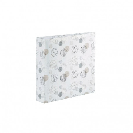 Fotoalbum 200 pilti Hama Graphic Dots, 10x15, mälukaardi-taskuga, 22.5 x 22 x 5 cm
