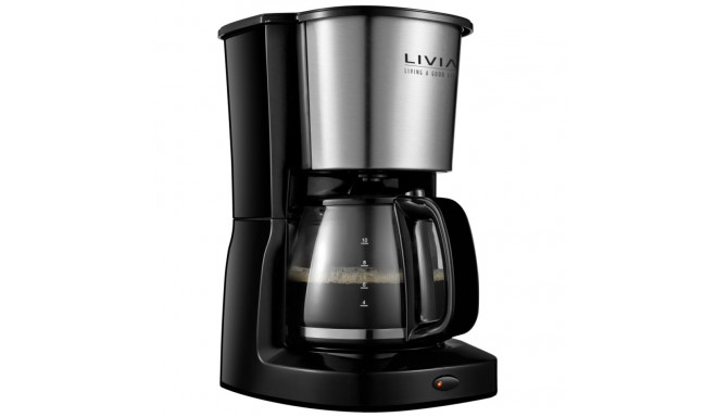Coffee maker Livia, black
