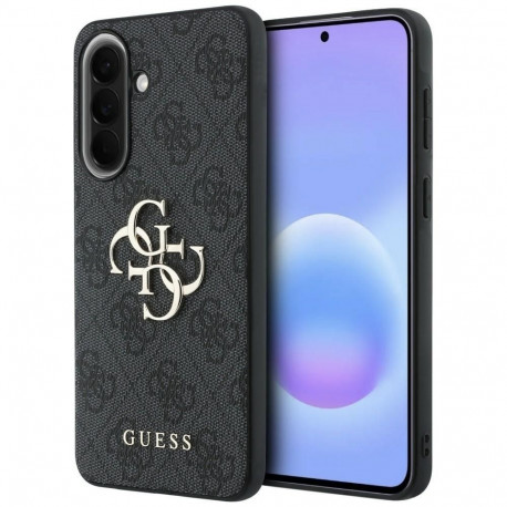 GUESS case for SAMSUNG Galaxy A57 GUHCSA574GMGGR (4G Big Metal Logo) black