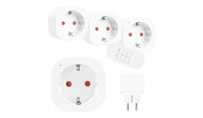 Remote-controlled x3 socket outlets GB313 F