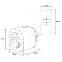 Remote-controlled x3 socket outlets GB313 F