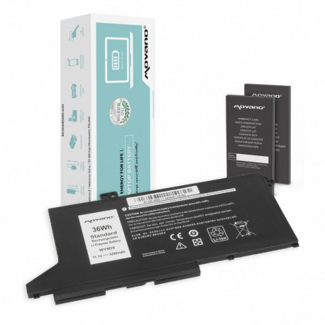 Dell aku WY9DX Latitude 5520 5420 Precision 3560 3200mAh (36Wh)