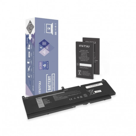 Battery PKWVM for Dell Precision 15 7550 7560 Precision 15 7760 7400 mAh (84 Wh) 11.4V
