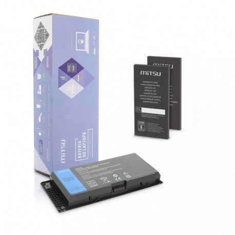 Battery for Dell Precision M6600, M6800 (4400 mAh 49 Wh)