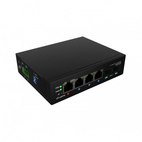 Switch ILGE-4P-2S-90 Light Industrial POE 1XBT 3XAT 2XSFP DIN Gigabit Ethernet