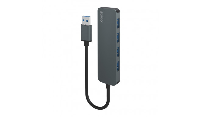 SAVIO USB-jaotur AK053 USB 3.1 Gen.1