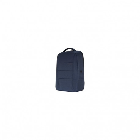 DBRAMANTE1928 CHRISTIANSBORG - RECYCLED BACKPACK 16" - DARK BLUE