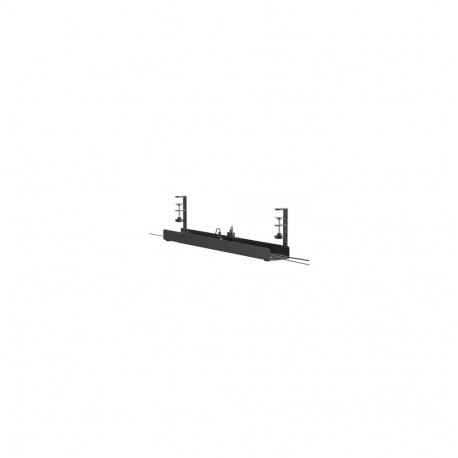 NEOMOUNTS ADS07-120BL CABLE TRAY - CLAMP-ON DESIGN - UNIVERSAL, BLACK