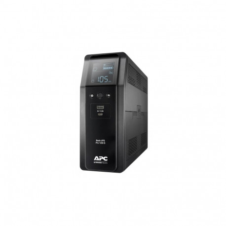 APC BACK UPS PRO BR 1200VA, SINEWAVE,8 OUTLETS, AVR, LCD INTERFACE