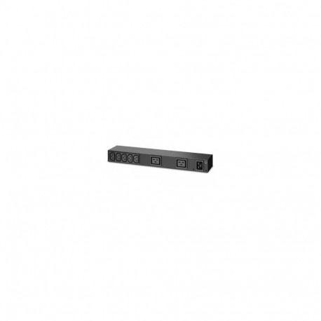 APC RACK PDU, BASIC, 0U/1U, 100-240V/20A, 220-240V/16A, (7) C13, (2) C19