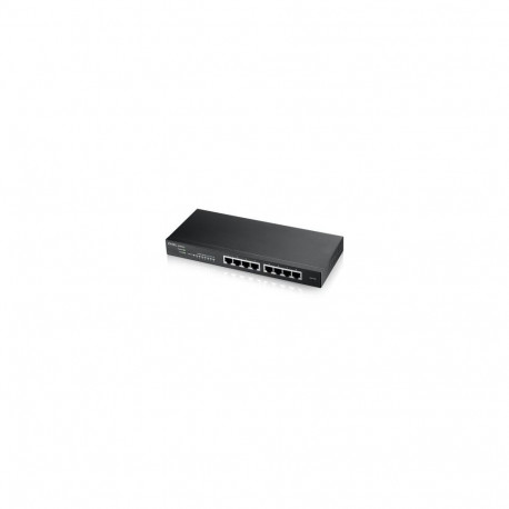 ZYXEL GS1915-8, 8-PORT GBE SMART SWITCH, HYBRID MODE, STANDALONE OR NEBULAFLEX CLOUD, DESKTOP, FANLE
