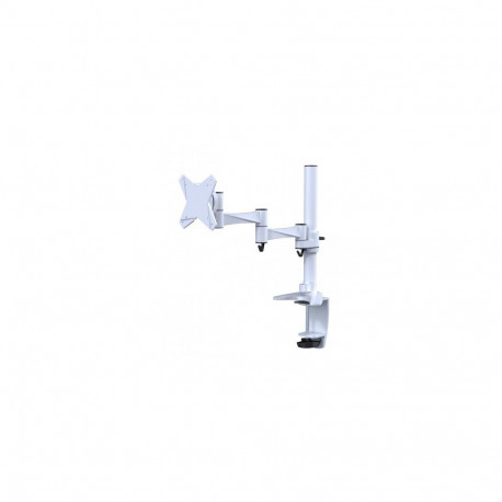NEWSTAR FLAT SCREEN DESK MOUNT (CLAMP/GROMMET) 10-30" WHITE