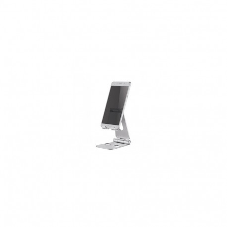 NEWSTAR PHONE DESK STAND (SUITED FOR PHONES UP TO 10"), SILVER