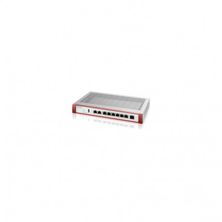 ZYXEL USG FLEX 200 H, USER-DEFINABLE PORTS WITH 2*2.5G & 6*1G, 1*USB WITH 1 YR GOLD SECURITY PACK (5