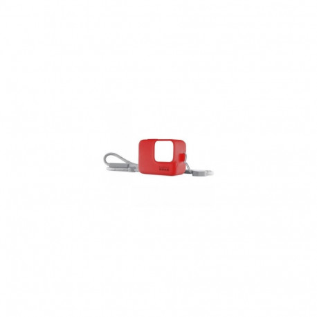 GOPRO SLEEVE + LANYARD (FIRECRACKER RED)