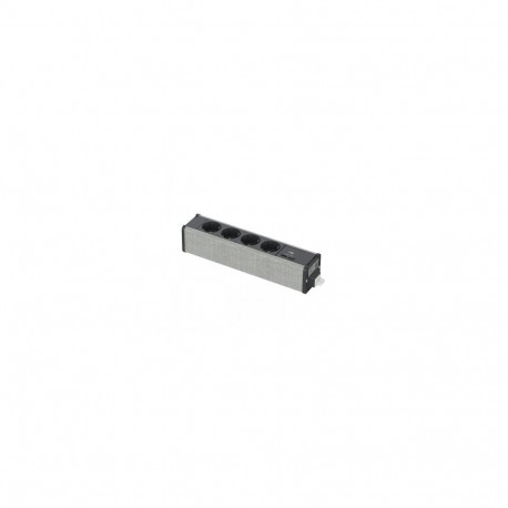 SCHNEIDER ELECTRIC UNICA SYSTEM+ MOD.UNIT 4XSCHUKO+USBA/C ANTHR/GREY