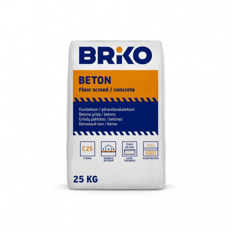 BRIKO BETON 25 KG