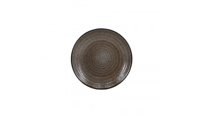 SALAD PLATE 19.5CM BROWN CHESTNUT NOIR