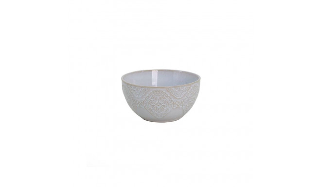 BOWL 14.5CM WHITE WHITE ARABIC