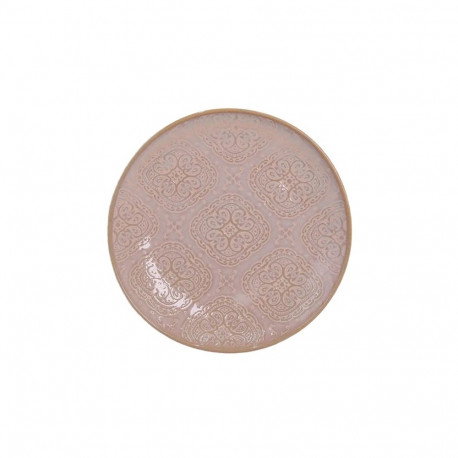 SALAD PLATE 19CM PINK PINK ARABIC
