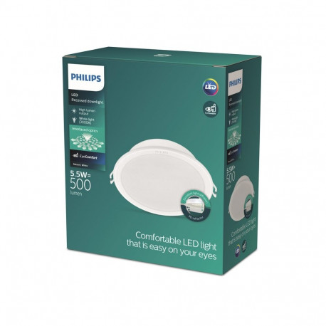 süvistatav PHILIPS MESON 080 5.5W 30K valge