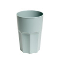 POLYGONS 500 ML PLASTIC CUP GREEN