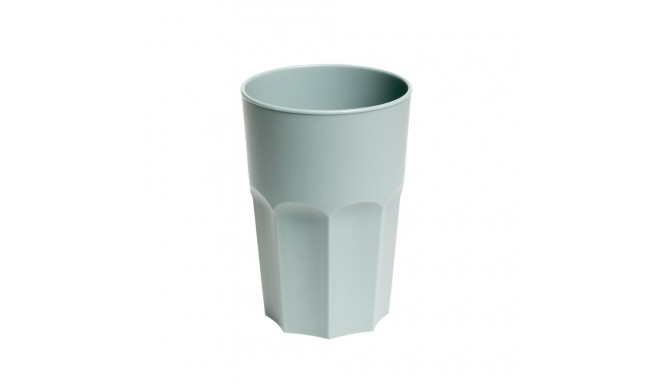 POLYGONS 500 ML PLASTIC CUP GREEN