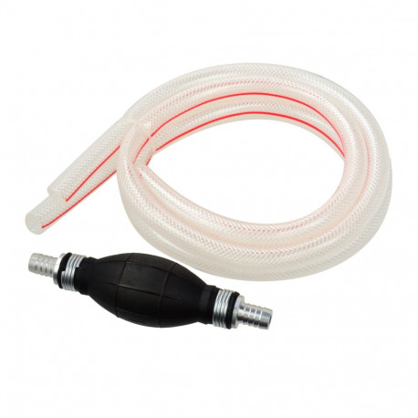 Geko G00992 Hand Diesel Fuel Pump, 12 mm, 2x1m hose, vacuum principle
