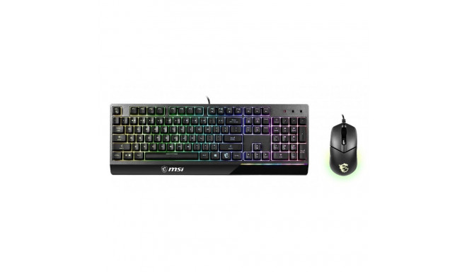 KEYBOARD +MOUSE/VIGOR GK30 COMBO US MSI