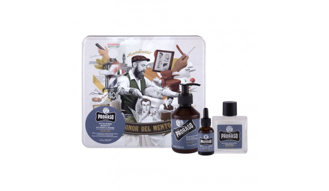 PRORASO Azur Lime Beard Wash (200ml) (Set)