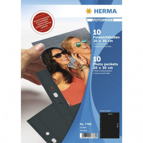Herma fotophan 20x30 must 10 lehte 7788
