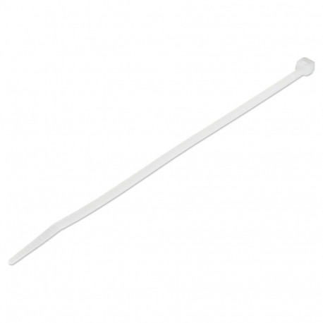 STARTECH.COM kaablisidemed 203x4mm iselukustuvad nylonist kaardus otsaga 94V-2/UL 100tk, valge