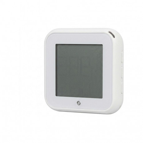 "Shelly · Plug & Play · Blu ZB H&T Display White · Temperatur- & Feuchtigkeitssensor · E-Paper Displ