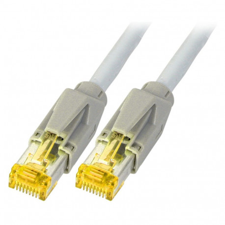 "EFB RJ45 Patchkabel Cat.6A S/FTP LSZH Draka UC900 TM31 grau 0,25m"