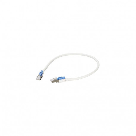 "EFB RJ45 Patchkabel Cat.6A S/FTP LSZH BC AWG26 abschliebar wei 1m"