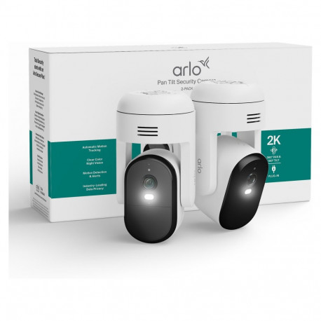 ARLO turvakaamera Essential 3 2K pööratav, kallutatav ja suumitav, ainult EL
