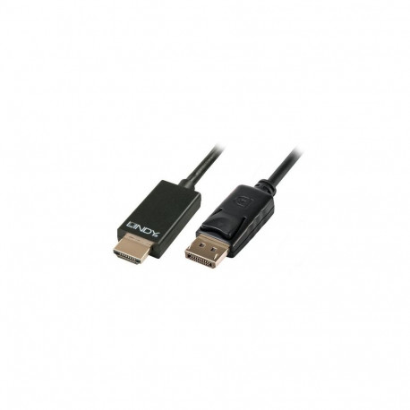 Lindy DisplayPort/HDMI 2m Black
