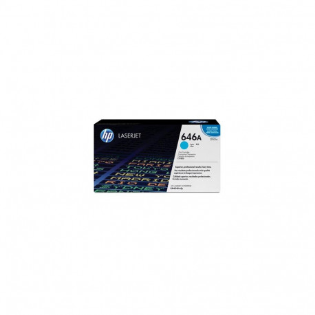 HP 646A Cyan Original LaserJet Toner Cartridge