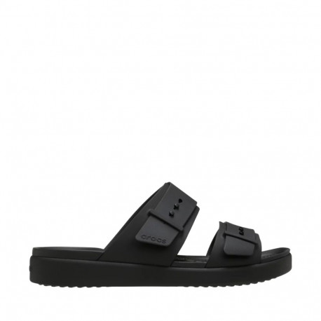 Klapki damskie Crocs Brooklyn Buckle Low czarne 211215 001 36-37