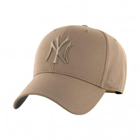 '47 nokkmüts B-RAC17CTP-KHA New York Yankees MVP reljeefne põhiline, tume beež