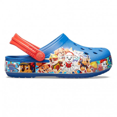 Crocs laste klompid 205509 4GX Fl Paw Patrol rihmaga 24-25, sinised