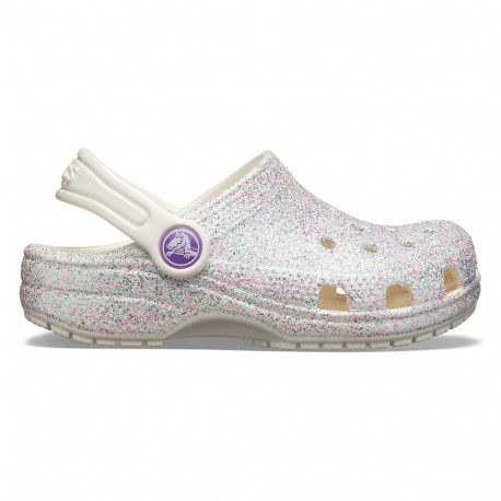 Crocs laste klompsid classic glitter 205441 159 22-23, värvilised